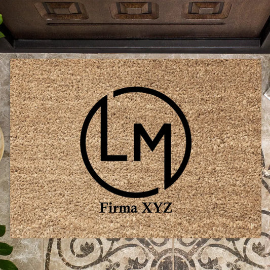 Egen logotyp - Personlig dörrmatta (företagets logotyp)