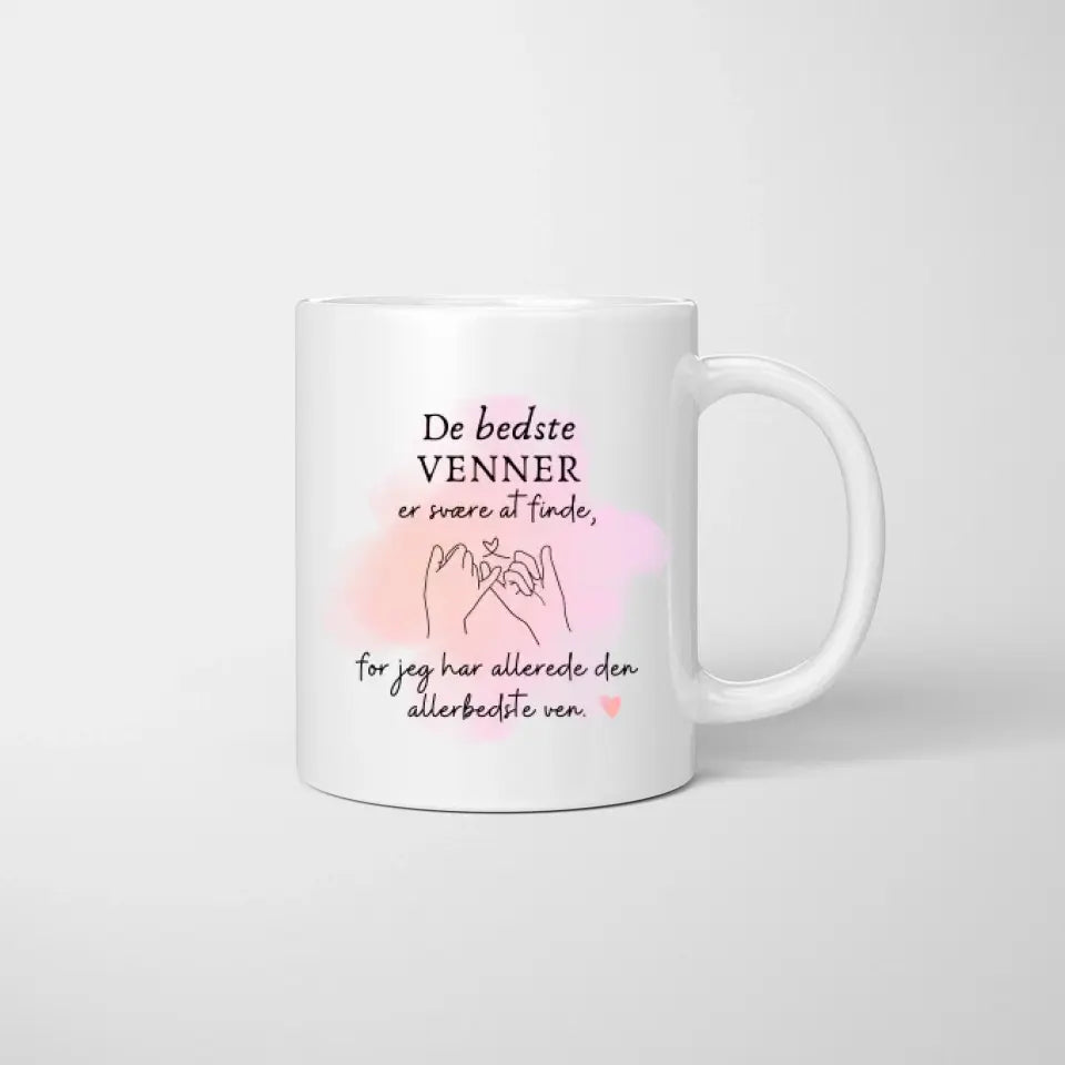 Bästa vänner med drink - Personligt krus (2-4 personer)