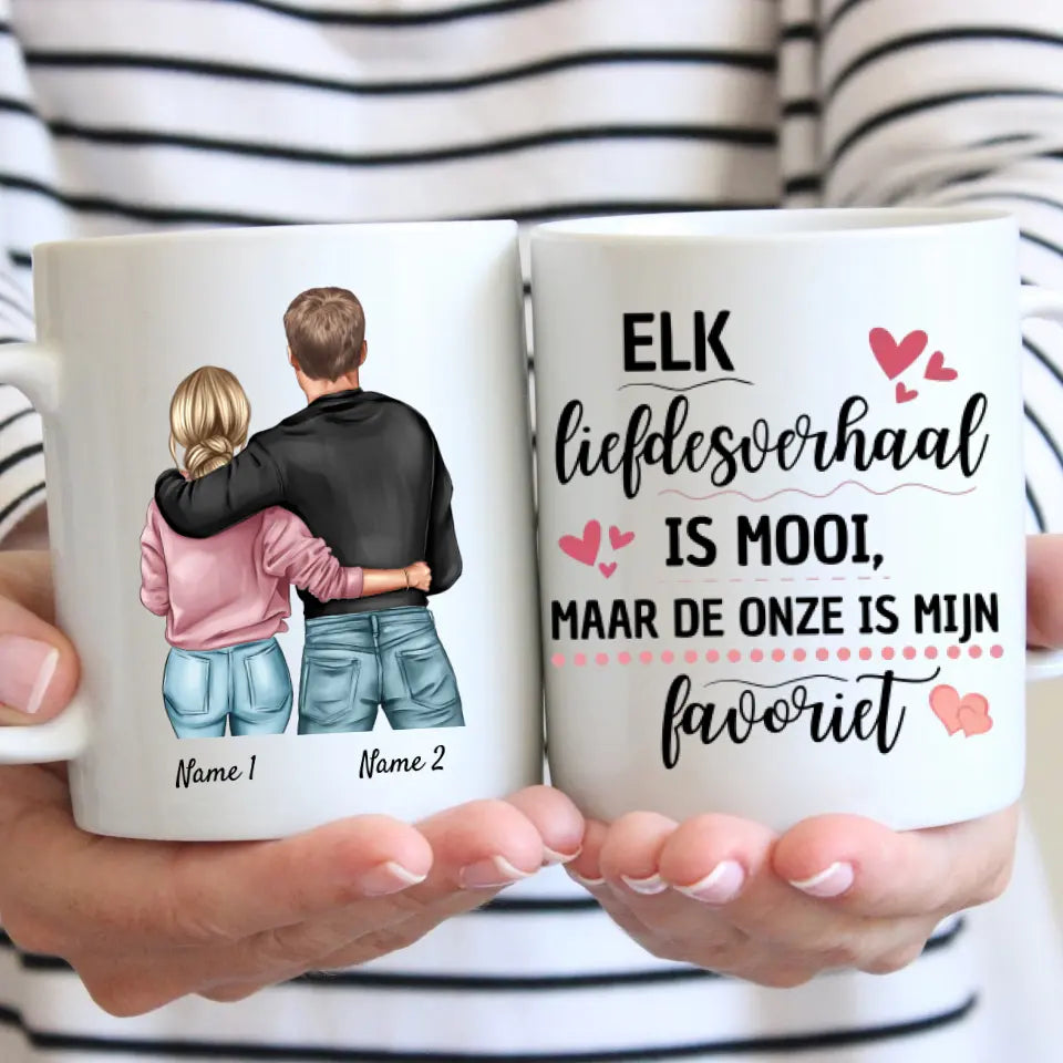 Bästa kopplingen - Gepersonaliseerde mok