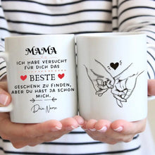 Ladda upp bild till gallerivisning, Bästa presenten till mamma - Personlig mugg (mamma, pappa, mormor, morfar)
