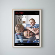 Ladda upp bild till gallerivisning, Familystory serieomslag affisch - Personlig Netflix-filmaffisch
