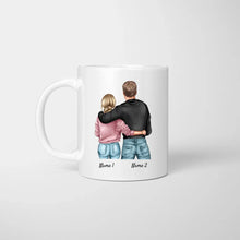 Ladda upp bild till gallerivisning, Heisser als Kaffee - Personalisierte Tasse für Pärchen, Jahrestag, Hochzeitstag
