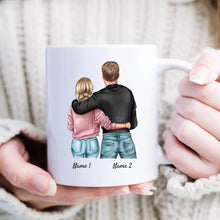 Ladda upp bild till gallerivisning, Heisser als Kaffee - Personalisierte Tasse für Pärchen, Jahrestag, Hochzeitstag
