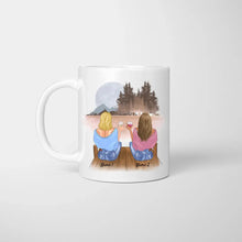 Indlæs billede til gallerivisning Glühwein Zeit - Personalisierte Freundinnen-Tasse (2-4 Frauen)
