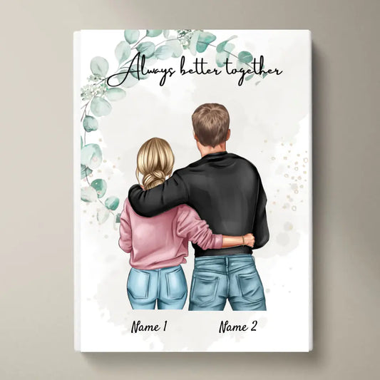 Broder & syster - Personaliserad Poster