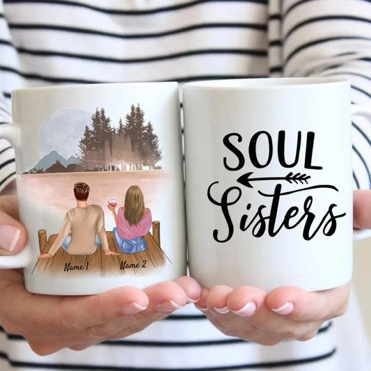 Bästa kollegor (man & hustru) - Personlig mugg (2-3 personer)