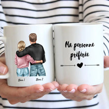 Ladda upp bild till gallerivisning, Ma personne préférée -  Mug personnalisé pour couple (homme &amp; femme)
