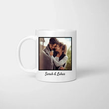 Ladda upp bild till gallerivisning, Jeden Tag Valentinstag - Personalisierte Foto-Tasse für Paare
