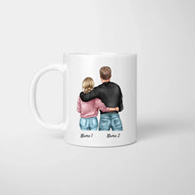 Ladda upp bild till gallerivisning, Ich liebe dich jeden Tag - Personalisierte Valentinstags-Tasse für Paare
