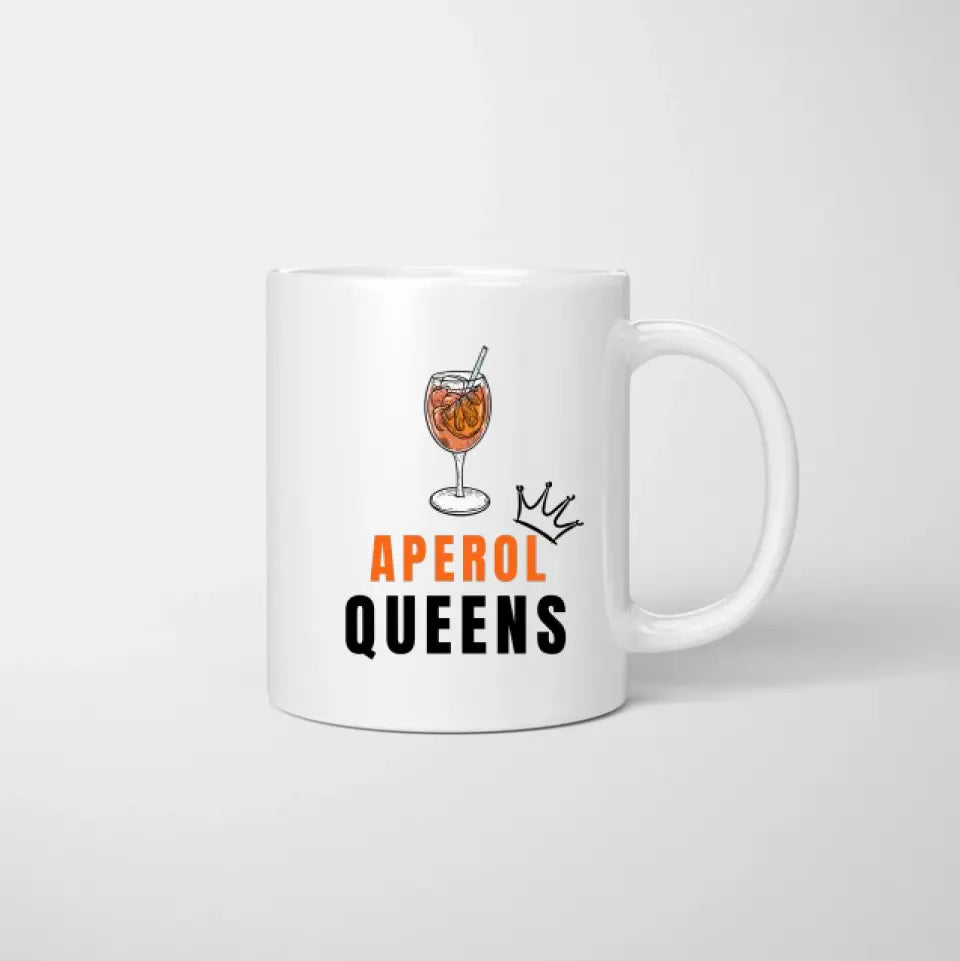 Aperol Queens - Personlig mugg för flickvän (2-4 kvinnor)