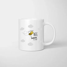 Ladda upp bild till gallerivisning, Bee Happy - Personalisierte Tasse Freundinnen &amp; Kolleginnen (2-4 Personen)
