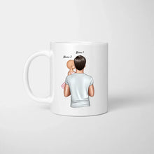 Indlæs billede til gallerivisning Pas besoin de cheveux pur etre un SUPER PAPA - Mug personnalisé (1-4 enfants)
