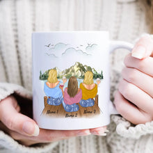 Ladda upp bild till gallerivisning, Großartige Chefin/ Managerin/ Teamleiterin - Personalisierte Tasse für Chefin/ Arbeitskolleginnen - Geschenk Büro, Job (2-4 Personen)
