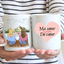 Ladda upp bild till gallerivisning, Ma soeur De coeur - Mug personnalisé (2-4 amies)
