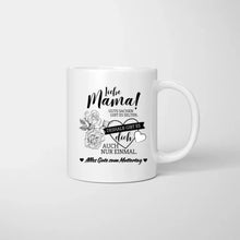 Indlæs billede til gallerivisning Mama gibt es nur einmal! - Personalisierte Familien Tasse (Muttertag, Vatertag mit 1-4 Kinder)
