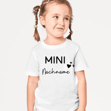 Ladda upp bild till gallerivisning, Mini-Nachname - Personalisiertes Baby-T-Shirt, 100% Bio-Baumwolle
