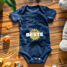 Ladda upp bild till gallerivisning, Mama ist die Beste - Personalisierter Baby-Onesie/ Strampler, 100% Bio-Baumwolle
