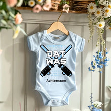 Ladda upp bild till gallerivisning, Dat Was - Gepersonaliseerde baby onesie, baby body 100% biologisch katoen
