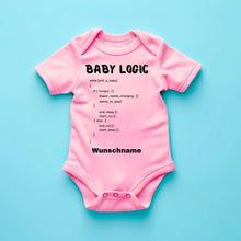 Ladda upp bild till gallerivisning, Baby Logic, IT Anleitung - Personalisierter Baby-Onesie/ Strampler, 100% Bio-Baumwolle
