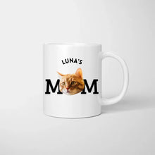 Ladda upp bild till gallerivisning, Personalisierte Haustiermama Foto Tasse (Gesicht auf Tasse)
