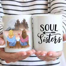 Ladda upp bild till gallerivisning, Definition Beste Freundinnen - Personalisierte Tasse mit Spruch (2-4 Personen), individuelles Geschenk
