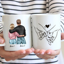 Ladda upp bild till gallerivisning, Keine Sorge Schatz - Personalisierte Pärchen-Tasse, individuelles Geschenk Partner
