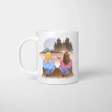 Ladda upp bild till gallerivisning, Am liebsten trinke ich Kaffee...IN RUHE! - Personalisierte Tasse Freundinnen &amp; Kolleginnen (2-4 Personen)
