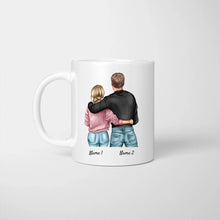 Ladda upp bild till gallerivisning, Brauche kein Google, meine Frau weiss eh alles besser - Personalisierte Pärchen-Tasse
