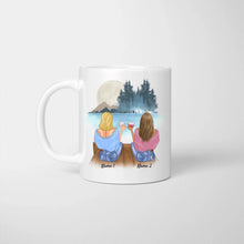 Ladda upp bild till gallerivisning, Beste Kollegen, manche Menschen passen perfekt ins Herz - Personalisierte Tasse Freundinnen &amp; Kolleginnen (2-4 Personen)
