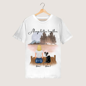 Mistress med husdjur - Personaliserad T-Shirt (100 % Bomull, Unisex)