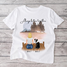 Indlæs billede til gallerivisning Elskerinde med kæledyr - personlig T-shirt (hund, kat)
