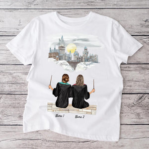 Bästa trollkarlarna - Personlig T-shirt (2-4 vänner)