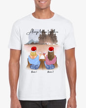 Indlæs billede til gallerivisning Juleveninder med drink - personlig T-shirt
