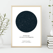 Ladda upp bild till gallerivisning, Vår stjärnhimmel - Personaliserad Poster
